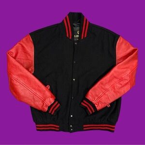 90s SLEDWise Varsity Jacket